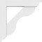 Ekena Millwork Standard Carmel Architectural Grade PVC Bracket With Traditional Ends, 3"W x 20"D x 20"H BKTP03X20X20CAR01 - alternate 3